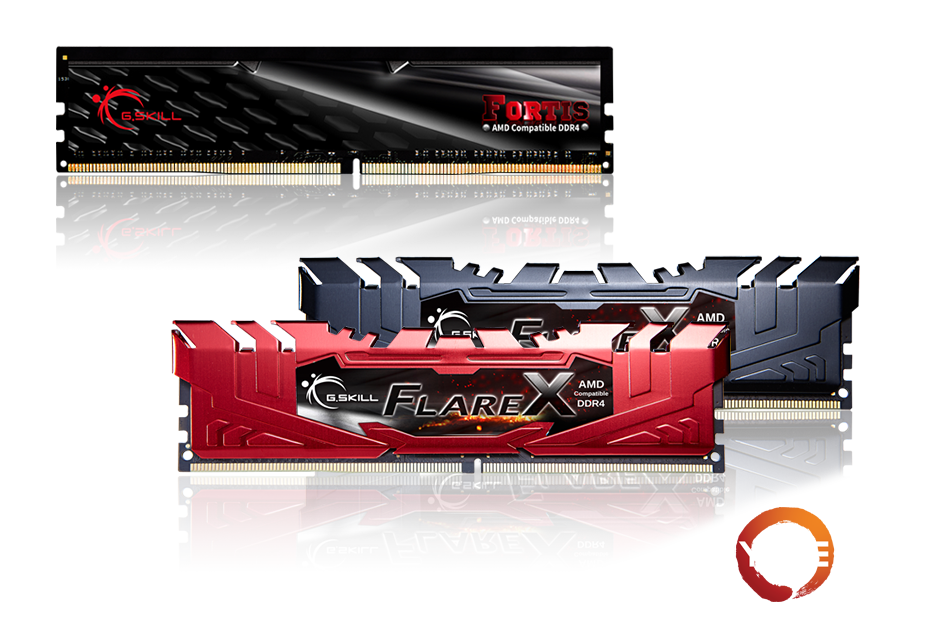 G.SKILL Announces Flare X Series and FORTIS Series DDR4 Memory for
