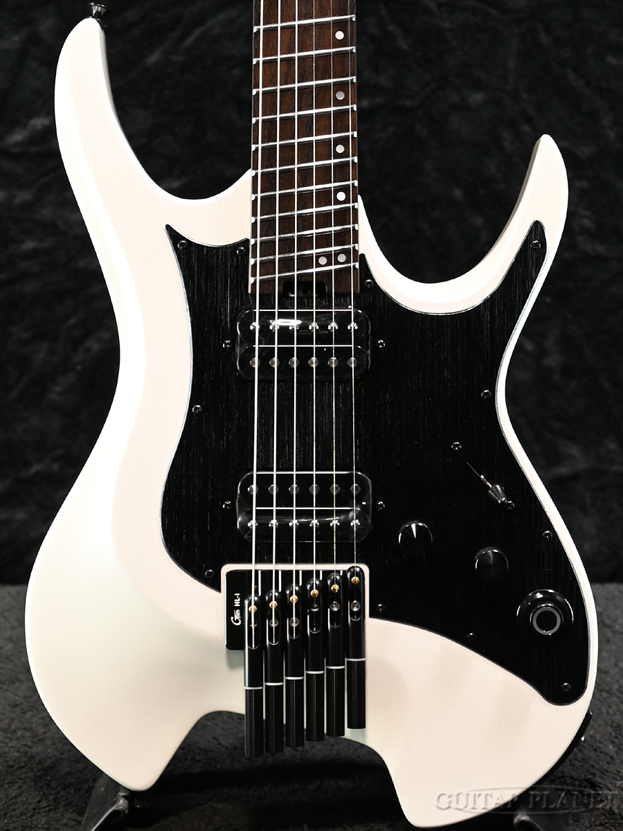 Mooer GTRS W800 Pearl White ヘッドレス 【公式通販】