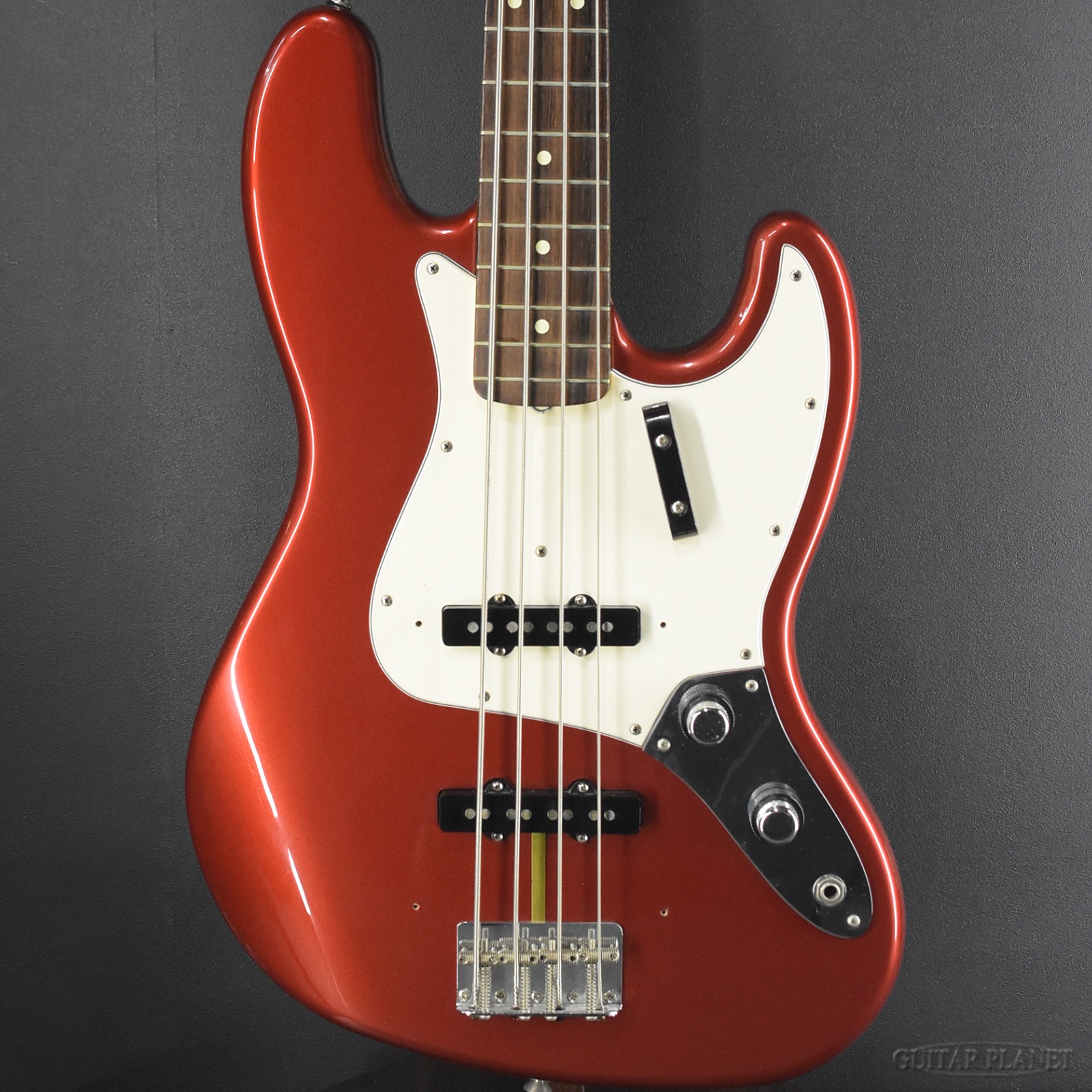 Fender Custom Shop1962 Jazz Bass -Candy Apple Red MatchingHead