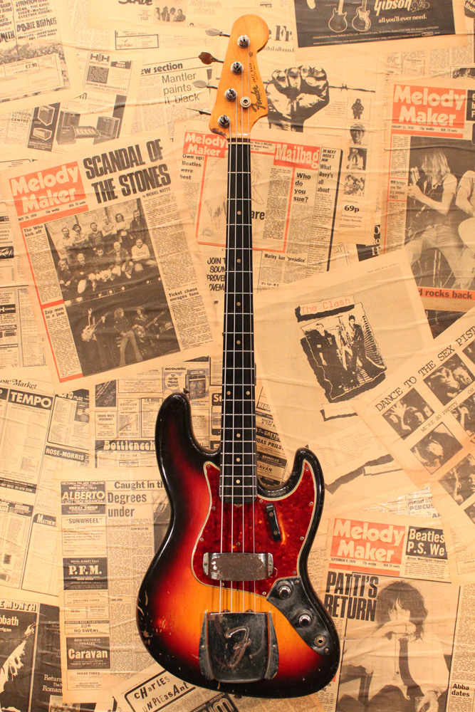 Fender 1961y[Jazz Bass[“Stack Knob”[Slab Finger Board | GUITAR