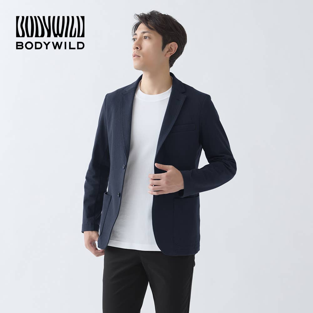 テーラードジャケット】ウールライク裏起毛【送料無料】 BDW4JK