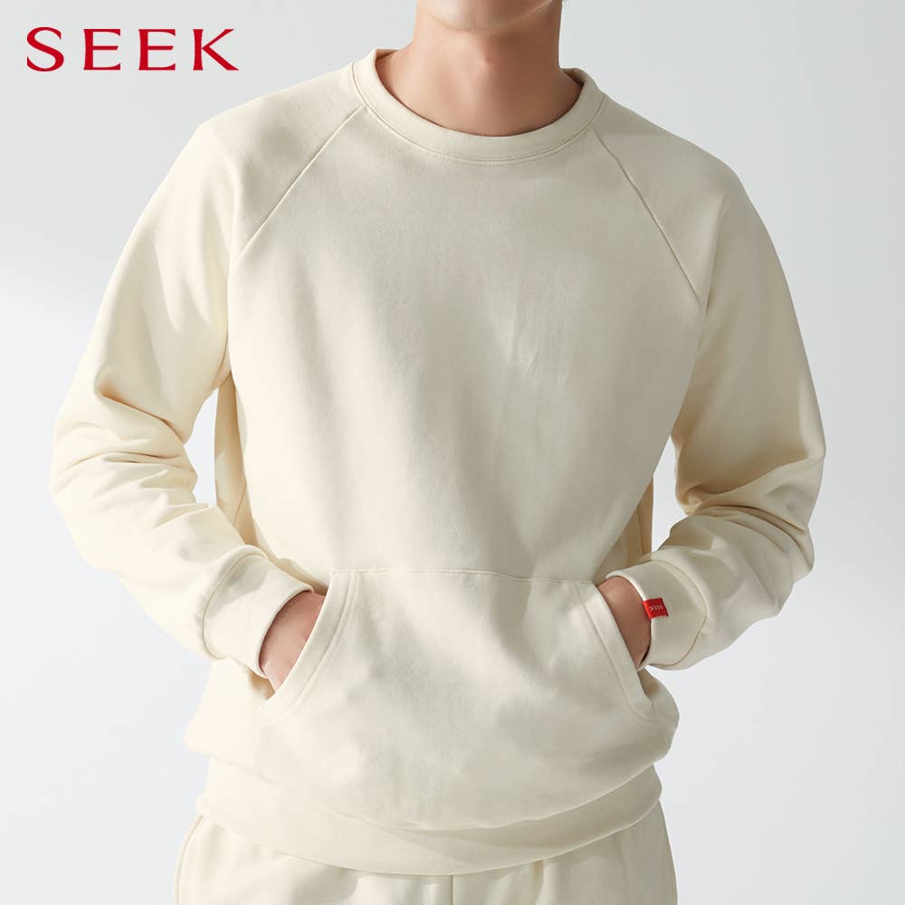 ルームスウェット プルオーバー カンガルーポケット【送料無料