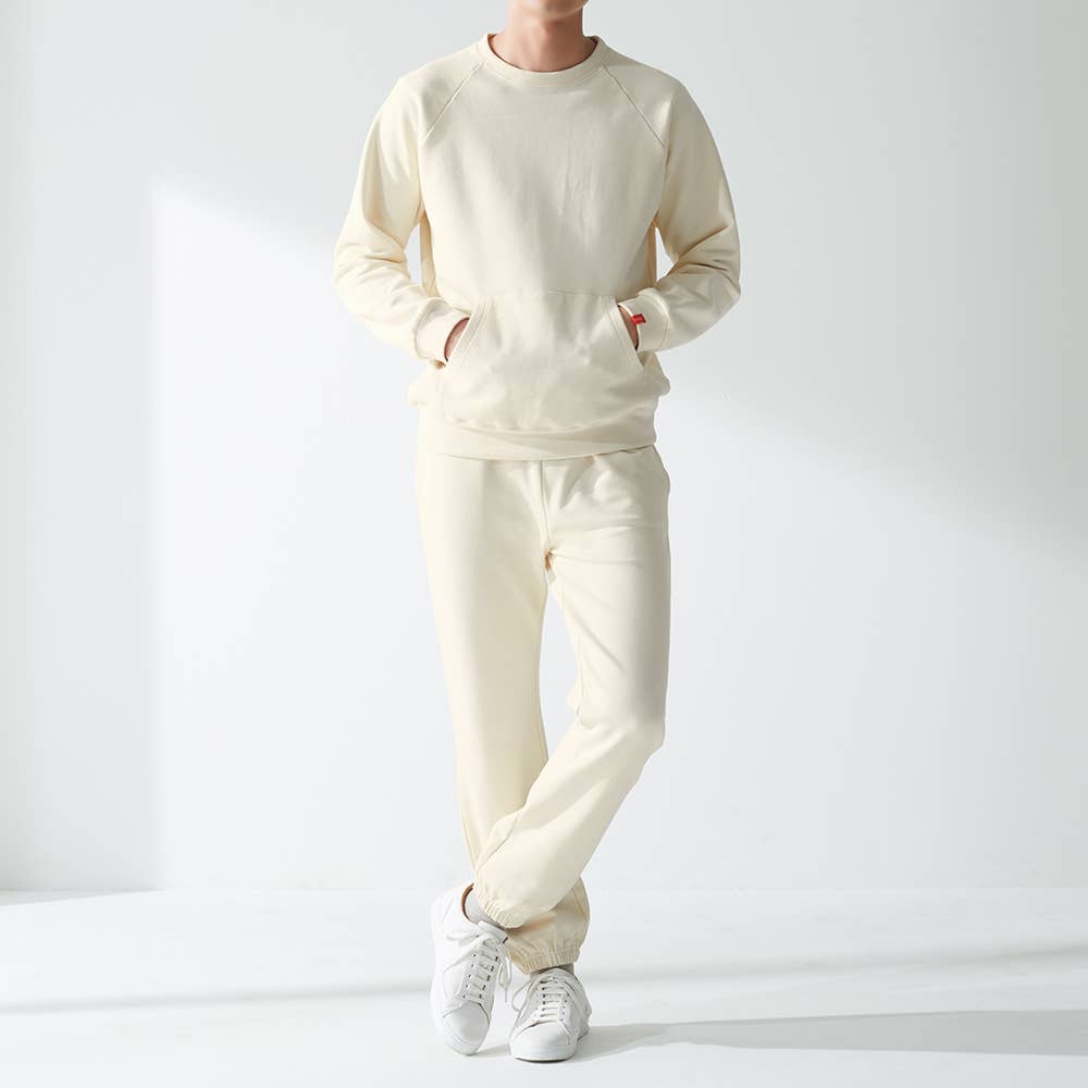 ルームスウェット プルオーバー カンガルーポケット【送料無料