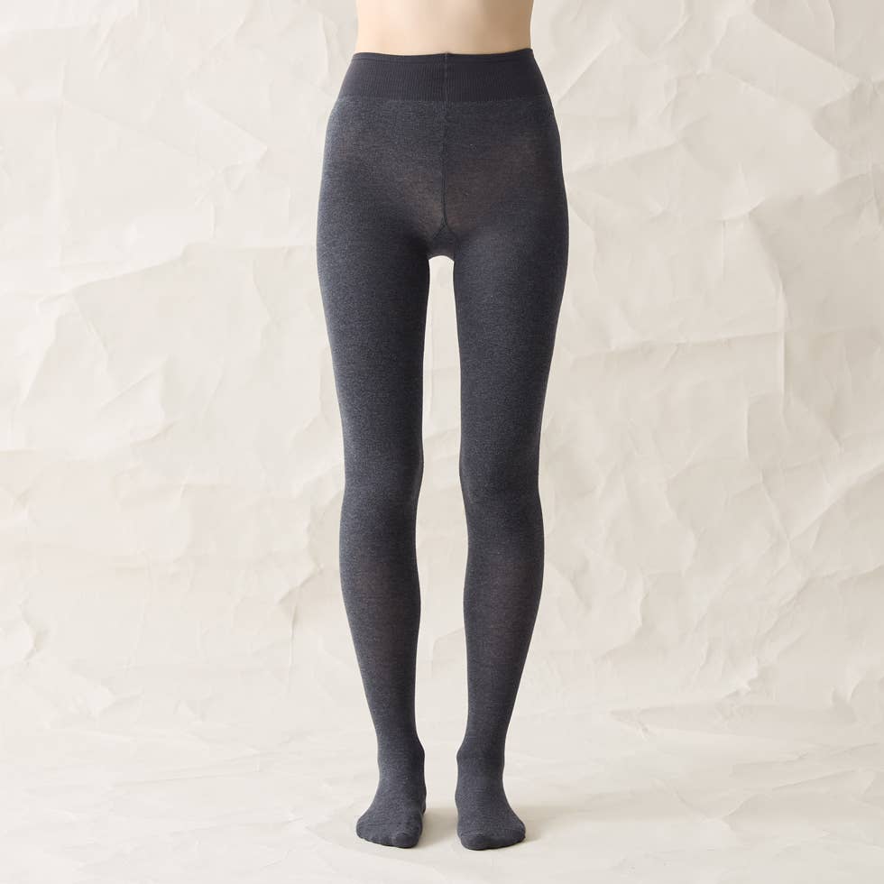 杢調ナチュラルタイツ TZW906 :レディース タイツ