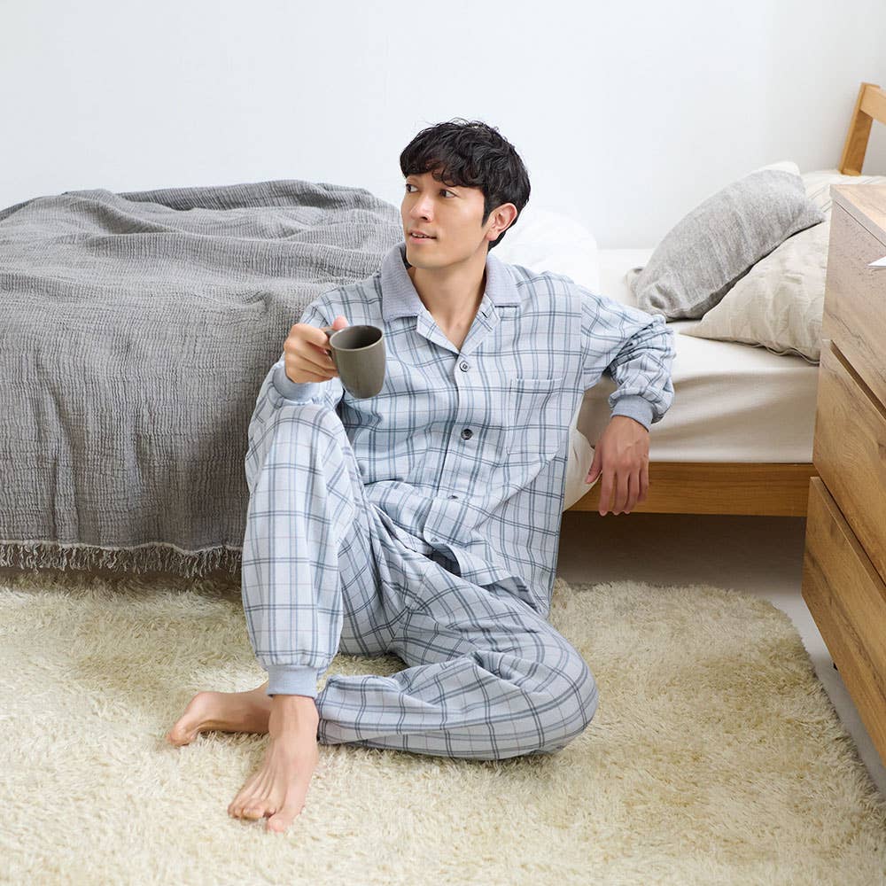 極暖 パジャマ まるで魔法瓶 長袖長パンツ【送料無料】【SALE】 SG4295