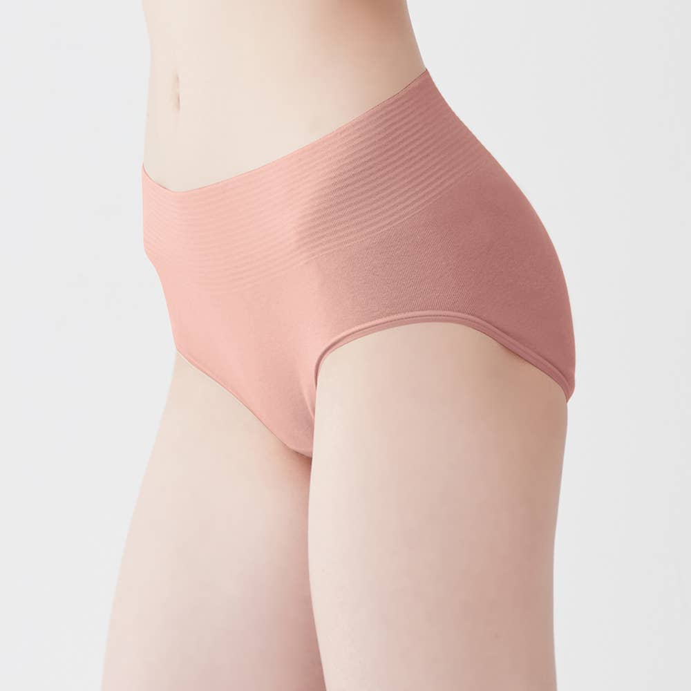 ネット限定お得3枚セット】綿100%シームレス レギュラーショーツ