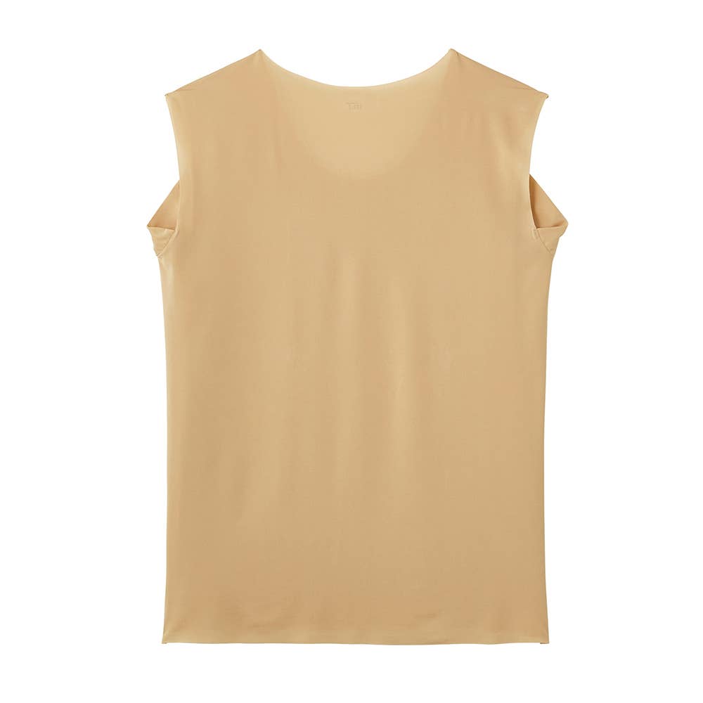 Tシャツ専用】ゆったり・汗取り付スリーブレス YV2918 :メンズ トップス