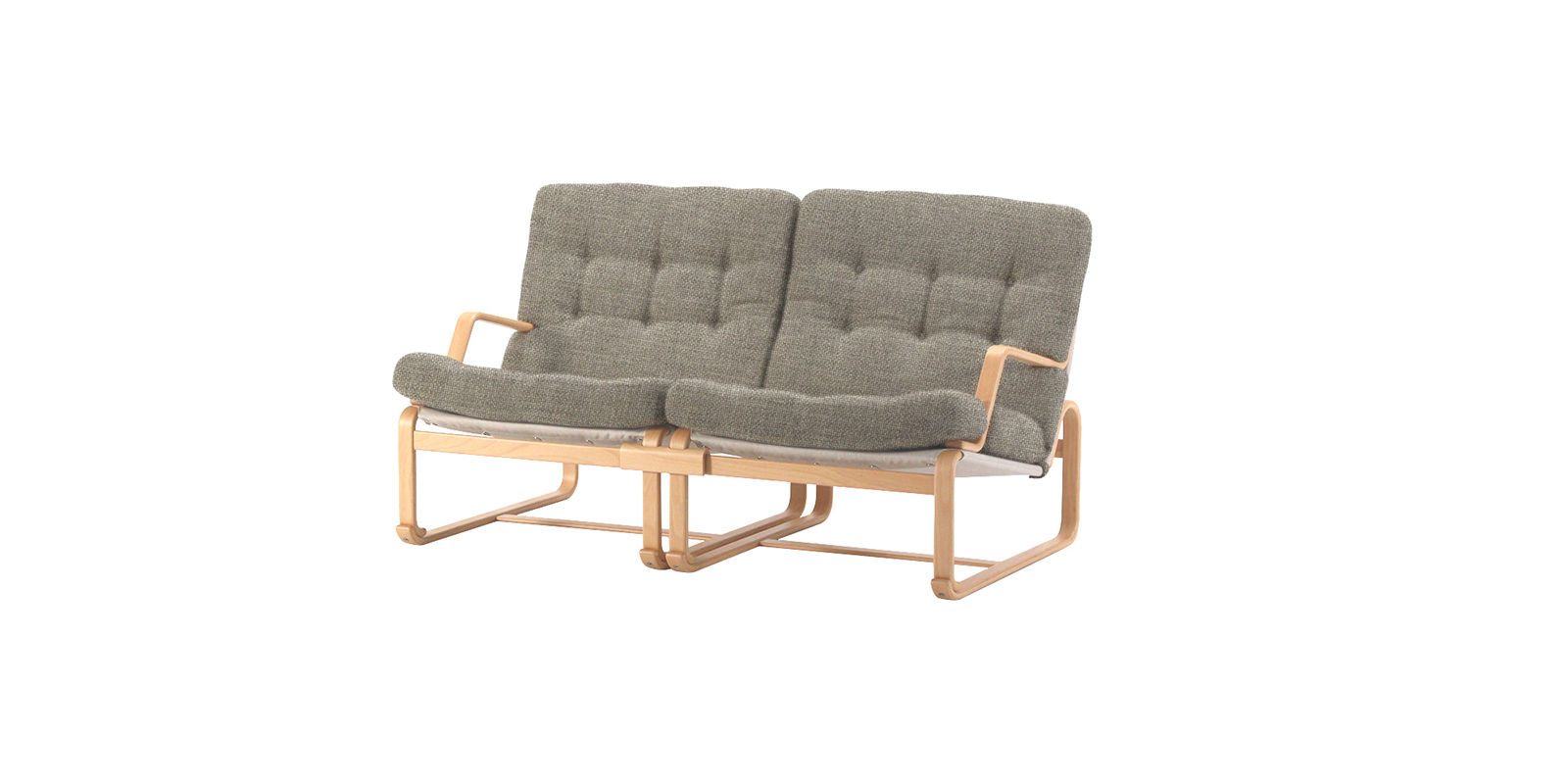 ニーチェアエックス オットマン・オイルフィニッシュ × セージグリーン