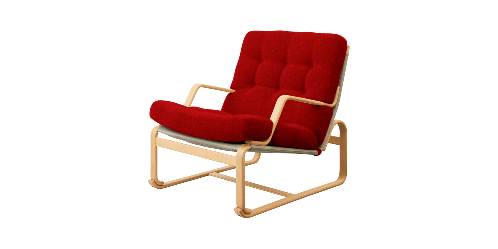 天童木工 Margaretaソファ2シーター・エヌシー/レッド | D&DEPARTMENT