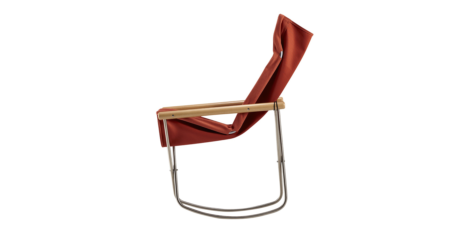 ニーチェアエックス ロッキング・ナチュラル × レンガ | D&DEPARTMENT