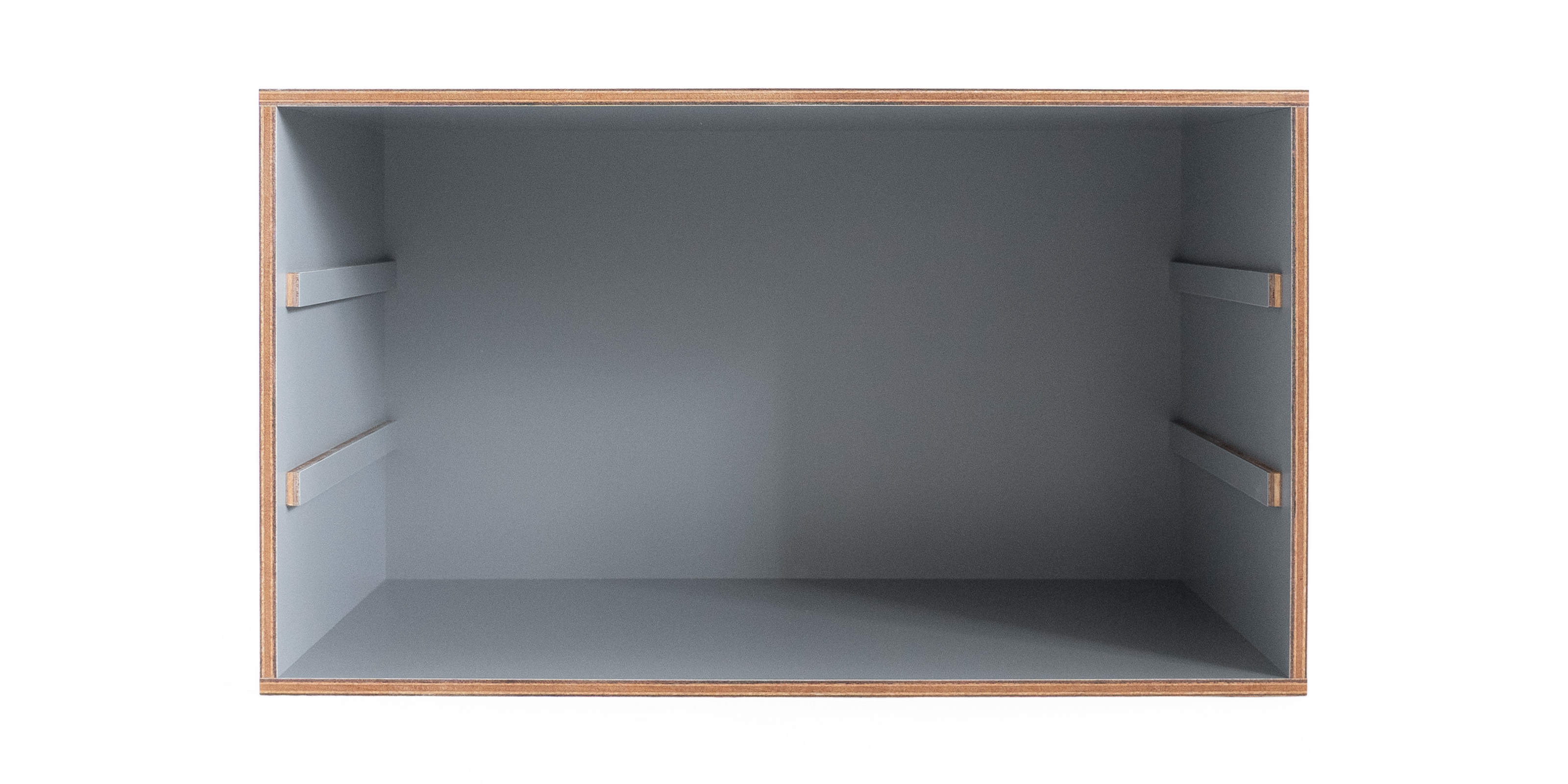 LAUAN SHELVES 06 引出し3段・グレー | D&DEPARTMENT