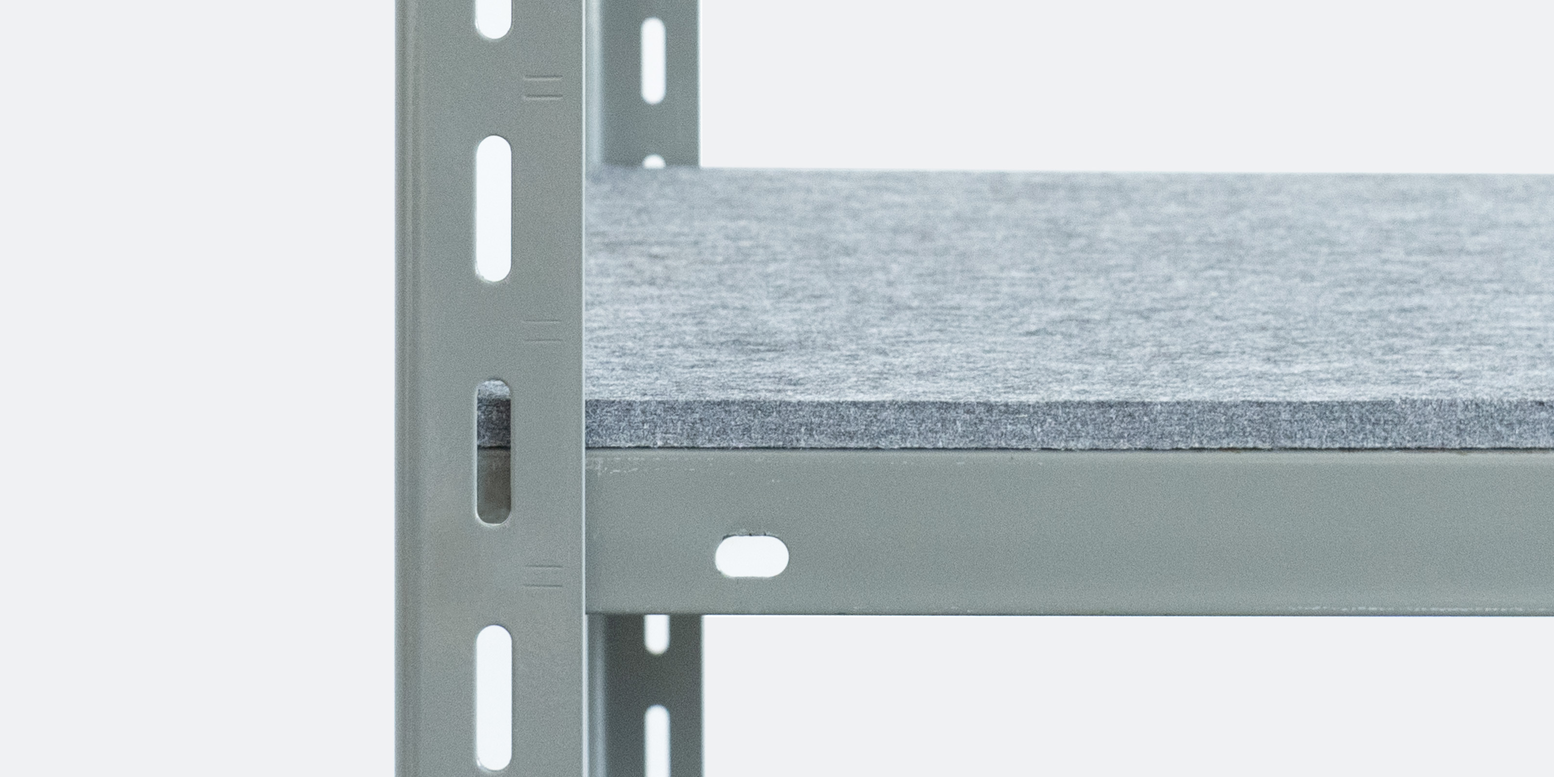 工業用スチールシェルフ フェルトボード【幅885mm×奥行450mm専用