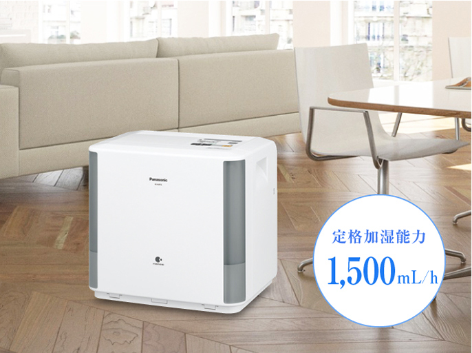 ☆Panasonic / パナソニック ヒーターレス気化式加湿機 FE-KXF15-W