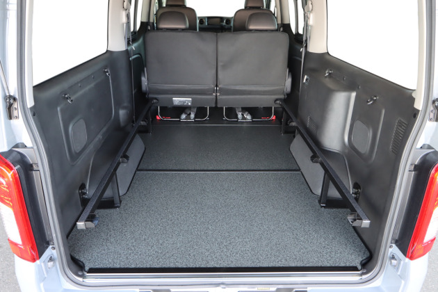 キャラバンGRANDプレミアムGXをボルトオンでジャストロー仕様へ