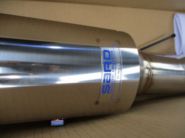 CZ4AランエボⅩのSARDメタル触媒取り付けとOBDⅡ車両自己診断！｜交通