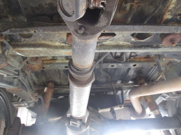 JA11ジムニーのトランスファーとリアプロペラシャフト交換が完了