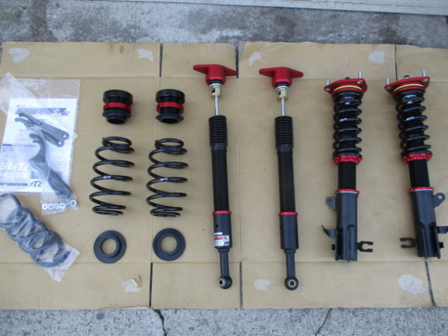 DJ3ASデミオにブリッツZZ-R車高調を取付け！｜交通事故修理／キズ