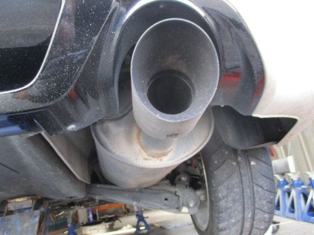 FD2シビックtypeRにSpoon N1タイプリアマフラーを取り付け！｜交通事故