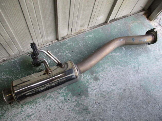 FD2シビックtypeRにSpoon N1タイプリアマフラーを取り付け！｜交通事故