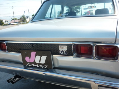 旧車 GC10後期 箱スカ（ハコスカ） グリル・リヤガーニッシュ取り付け