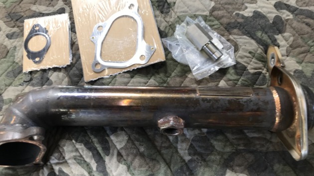 ホンダS660に持ち込みパーツの触媒ストレート取り付け完了！｜交通事故