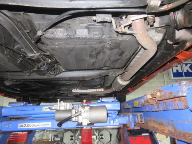 ホンダ フィット GE8 J'Sレーシング センタイパイプ交換｜自動車