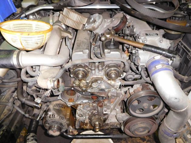 チェイサー JZX90 1JZ ウォーターポンプ＆オイル交換！｜車の