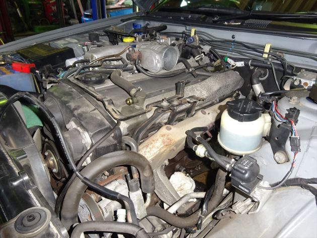 スカイライン ENR34 RB25DET ギャレット タービン交換 入庫！｜車の