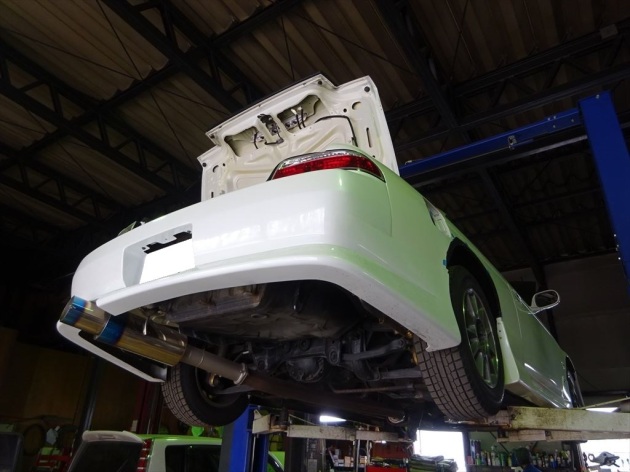 シルビア S14 SR20DET ミッション降ろしました！｜車のチューニング