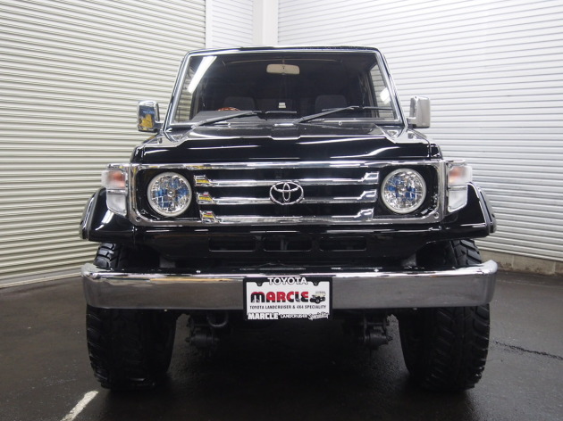平成8年式 ランクル70ロング ZX 全塗装 ブラックボディ 仕上がり