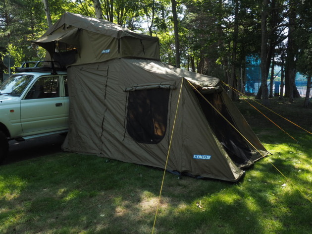アドベンチャーキングス ルーフトップテント6人用アネックス付