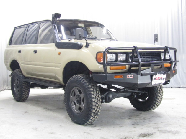 ランクル80後期ディーゼルターボ5速マニュアル前後デフロック！改造