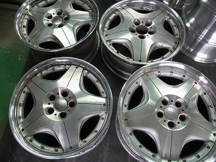 オートクチュール シュプレム クリアー剥げ修理ついでにブラッシュド