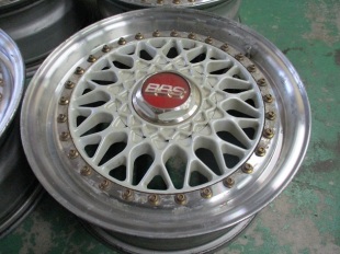 BBS RS プリマドンナ仕様 リフレッシュリメイク修理｜アルミホイール