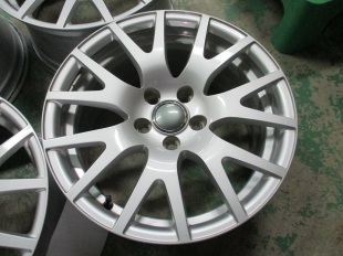 アウディTT純正17インチホイールをブラッシュド+キャンディーブラック