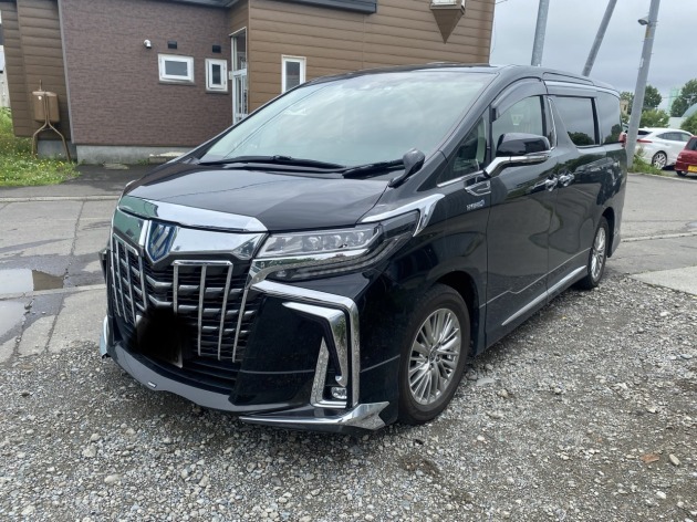 30アルファード持込みモデリスタスポイラー/メッキパーツ交換修理｜傷