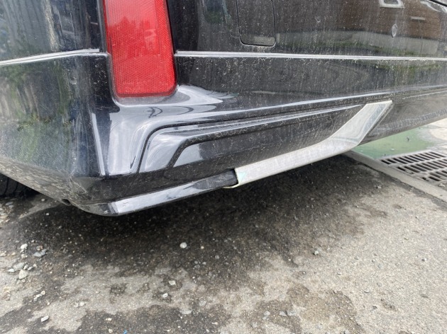 30アルファード持込みモデリスタスポイラー/メッキパーツ交換修理｜傷