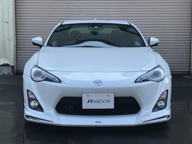 86 ZN6 モデリスタ フロントリップスポイラー 塗装・取り付け