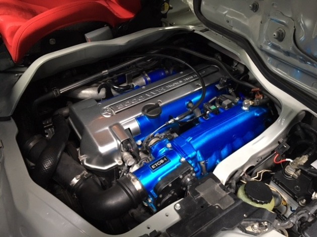 ハイエース 200系 2JZスワップ 前置インタークーラー取り付け