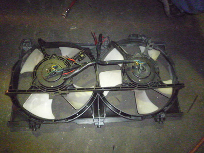 RX-7 FD3S Vマウントラジエター電動ファン 交換！ ｜チューニング