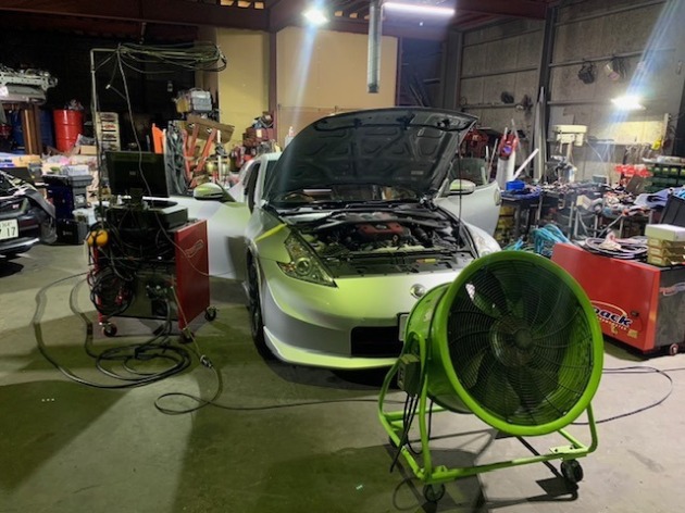 フェアレディZ Z34 VQ37HR セッティング 329馬力！｜チューニング