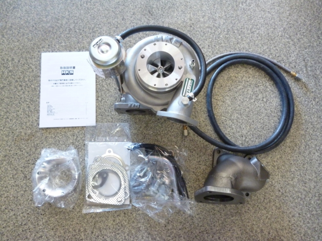 マークⅡ JZX110 iR-VにHKS GTⅢ-RSタービンキットを取り付け