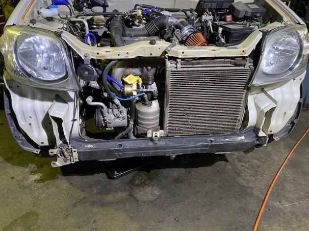 スズキ Kei N1 ハイフロータービン＆インタークーラー交換