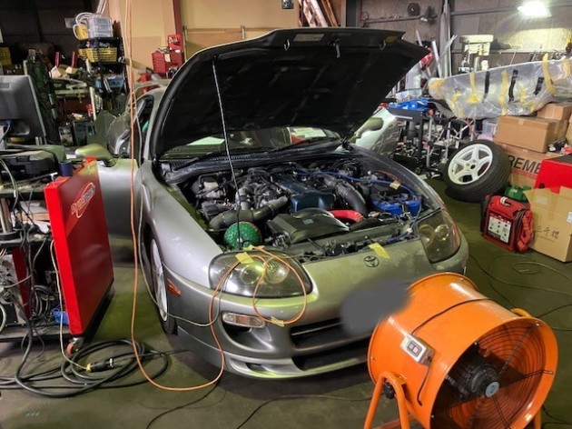 スープラ JZA80 ブーストアップ HKS F-CONV-PRO 現車セッティング