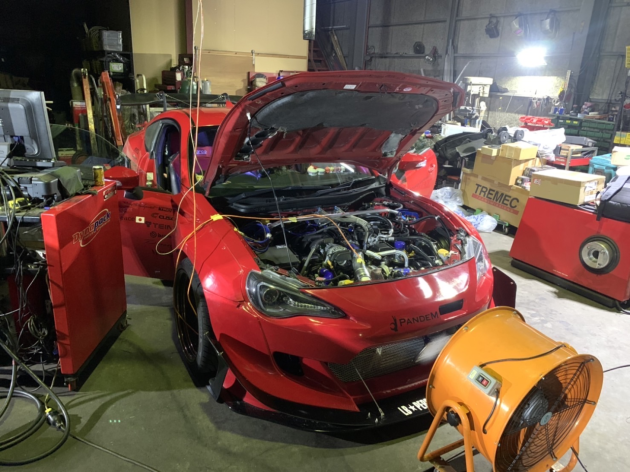 86 ZN6 T518Zタービン セッティング バブリング仕様 322馬力