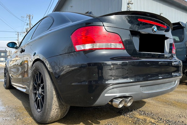BMW 135i E82 オールステンマフラー 取り付け！｜チューニングショップ
