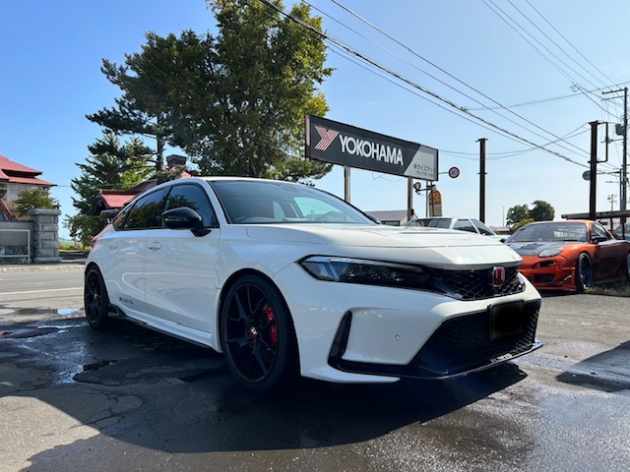 シビックタイプR FL5 SPOON プログレッシブ スプリング組付け