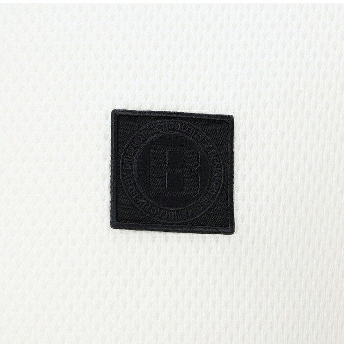 BRIEFING Men CE MS LOGO BACK RIB LS MOCK NECK RF