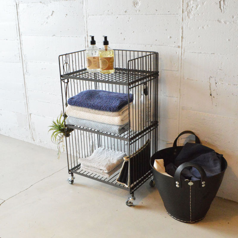 COLLEND ワイヤーワゴン ＜幅/レギュラー 棚/シングル＞ | DOUBLEDAY