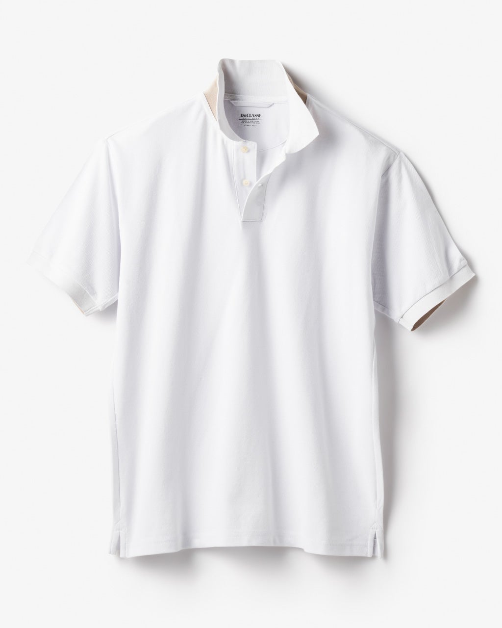 鹿の子ポロシャツ・無地/DoCLASSE